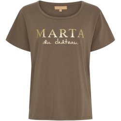 Marta Du Chateau - MdcJeanette T-Shirt Fango