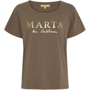 Marta Du Chateau - MdcJeanette T-Shirt Fango