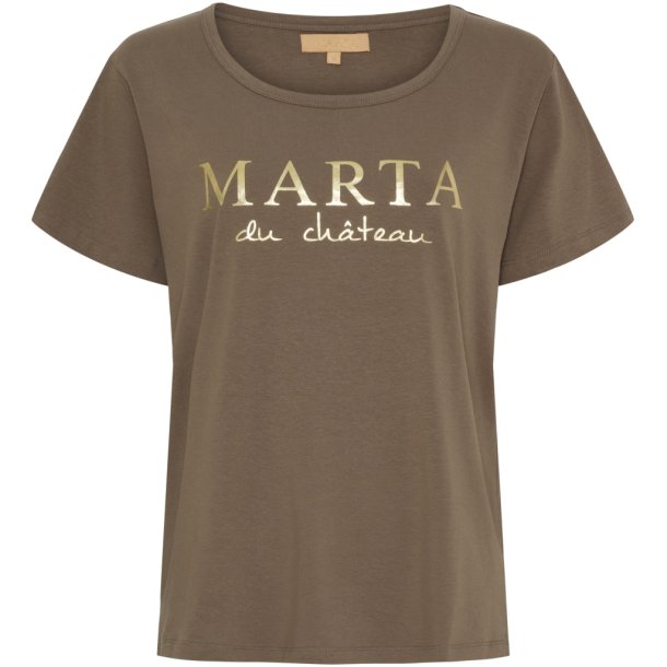 Marta Du Chateau - MdcJeanette T-Shirt Fango