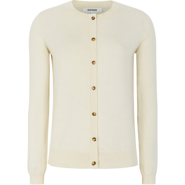 Soft Rebels - SRMarla Cardigan Strik Beige 