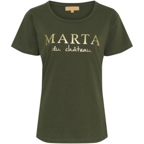 Marta Du Chateau - MdcJeanette T-Shirt Milit�rgr�n