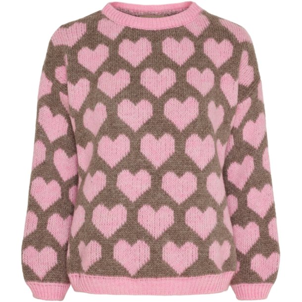 Marta Du Chateau - MdcCara Strik Pink/Brun