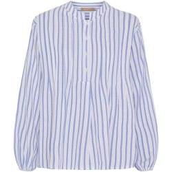 MDC - MdcMaren Skjorte m. striber Bl� Bomuld Flere strs.