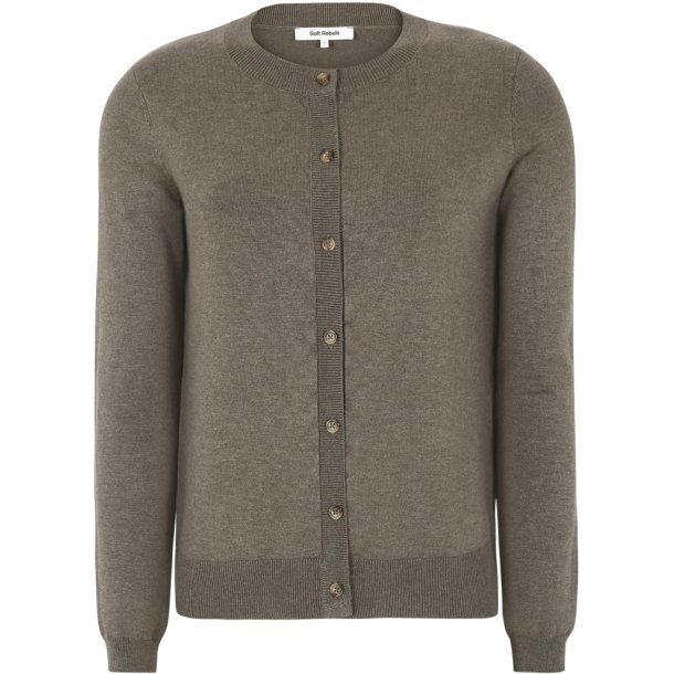 Soft Rebels - SRMarla Cardigan Strik Canteen Melange 