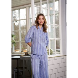 Marta Du Chateau - MdcJaylene Skjorte m. blomster motiv Bl� 