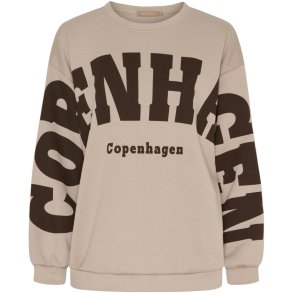 Marta Du Chateau - MdcHibiscus Sweatshirt Beige