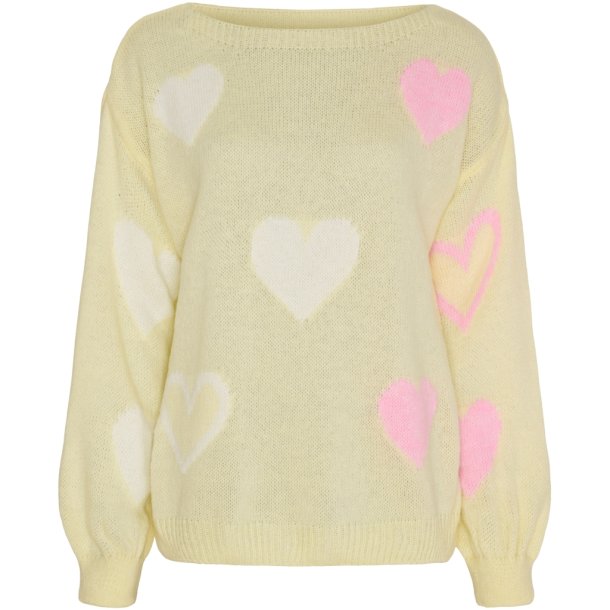 Marta Du Chateau -  MdcAmarante Strik m. hjerter Gul 