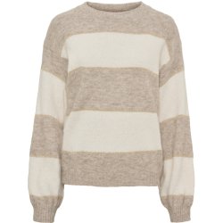Marta Du Chateau - MdcWildflower Strik Beige/hvid