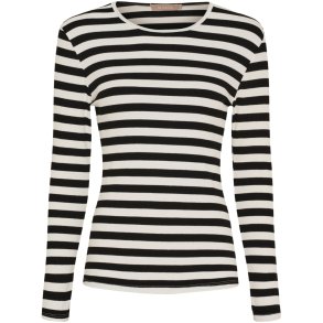 MCD - MdcBegonia Lang�rmet Bluse Sort Flere strs. 97% viskose, 3% elastan