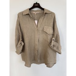 Marta Du Chateau - MdcDaira H�rskjorte Brun.