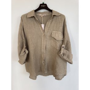 Marta Du Chateau - MdcDaira H�rskjorte Brun Flere strs.