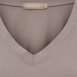Marta Du Chateau - MdcSabela T-Shirt Fango