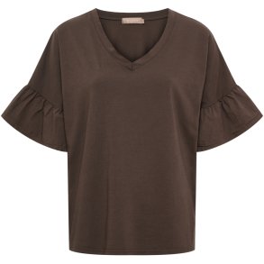Marta Du Chateau - MdcSabela T-Shirt M�rkebrun