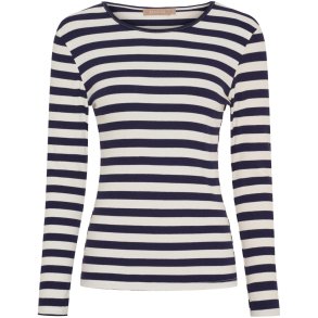 Marta Du Chateau - MdcBegonia Lang�rmet Bluse Navy