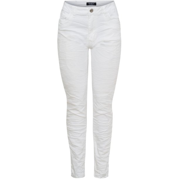 Marta Du Chateau - MdcNora Jeans Hvid