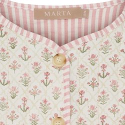 MDC - MdcAvril Jakke m. blomster Rose 50% bomuld, 50% polyester Flere strs.