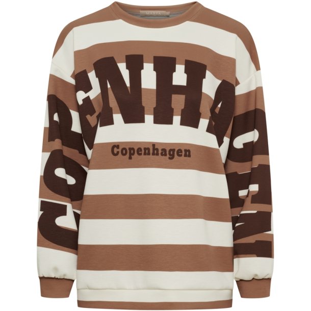 Marta Du Chateau - MdcNerina Sweatshirt Camello/Brun