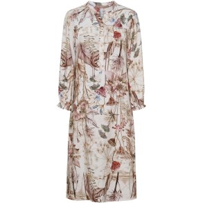 Marta Du Chateau - MdcAries Kjole Beige/Blomsterprint Flere strs.