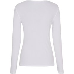 Marta Du Chateau - MdcAster Lang�rmet Bluse Hvid