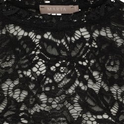 Marta Du Chateau - MdcMilley Lang�rmet Tr�je m. blonde Sort Flere strs. 97% polyester 3% elastan