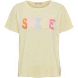 Marta Du Chateau - MdcVespera T-Shirt "Smile" Gul.
