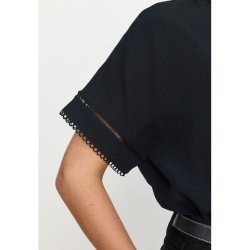 Soft Rebels - SRLima Freedom Skjorte m. korte �rmer Sort 