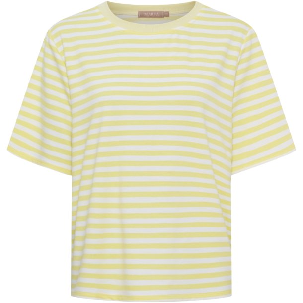 Marta Du Chateau - MdcJamila T-Shirt m. striber Gul