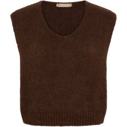 Marta Du Chateau - MdcMarlene Vest M�rkebrun Onesize