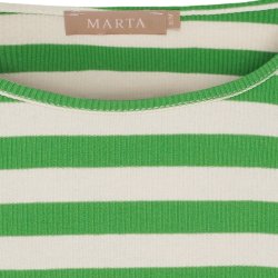 Marta Du Chateau - MdcBegonia Lang�rmet Bluse Gr�n