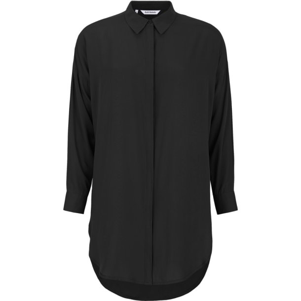 Soft Rebels - SRFreedom Lang�rmet Skjorte Sort 