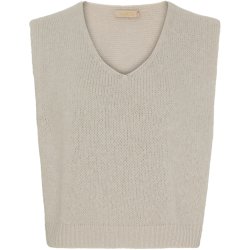 Marta Du chateau - MdcMarlene Vest Beige Onesize