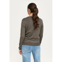 Soft Rebels - SRMarla Cardigan Strik Canteen Melange 