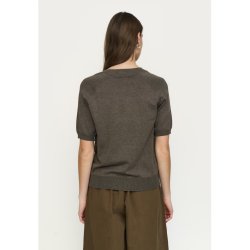 Soft Rebels - SRMarla Strik m. rund hals Canteen Melange 