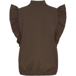 Marta Du Chateau - MdcJannie Vest Kaffebrun 88% Poliamid, 12% Elastan Flere strs.