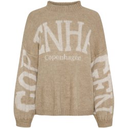 Marta Du Chateau - MdcAria Strik Fango/Beige "copenhagen" 