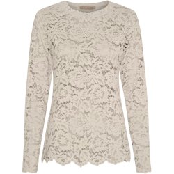 Marta Du Chateau - MdcMilley Lang�rmet Tr�je m. blonde Beige Flere strs. 97% polyester 3% elastan