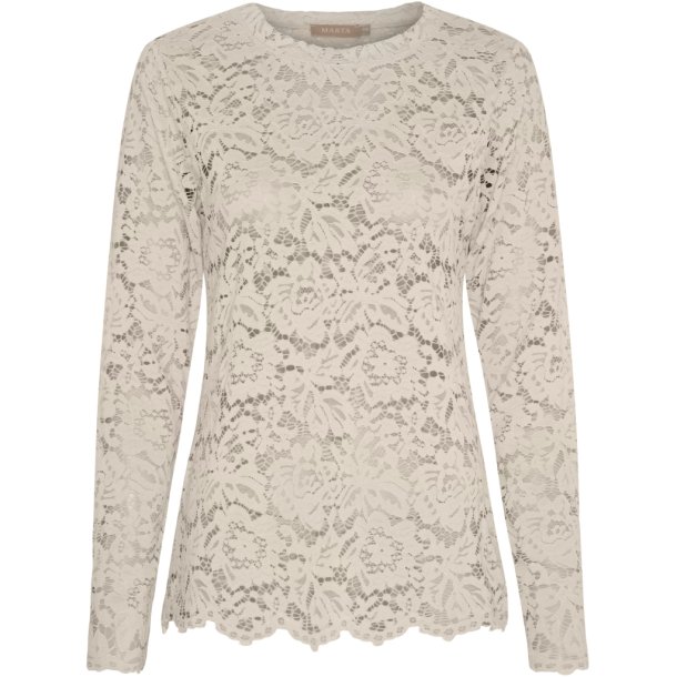 Marta Du Chateau - MdcMilley Lang�rmet Tr�je m. blonde Beige Flere strs. 97% polyester 3% elastan