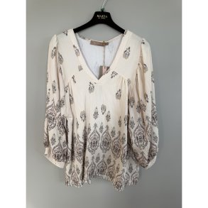 Marta Du Chateau - MdcMaevy Bluse R�hvid