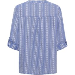 Marta Du Chateau - MdcJaylene Skjorte m. blomster motiv Bl� 