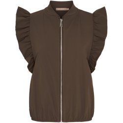 Marta Du Chateau - MdcJannie Vest Kaffebrun 88% Poliamid, 12% Elastan Flere strs.