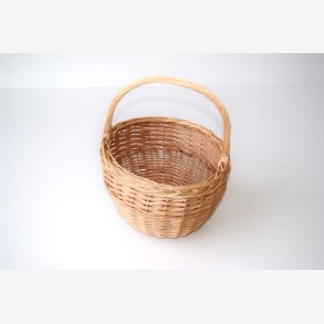  By Kurv Rund Flettet Kogepil : 32 H: 22/41 cm.