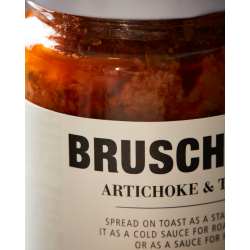 Nicolas Vah - Bruschetta, Artichoke &amp; Tomato, 140 g.