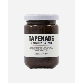Nicolas Vah - Tapenade, Black olive & basil 135g.