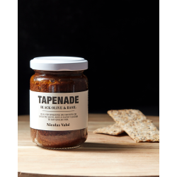 Nicolas Vah - Tapenade, Black olive &amp; basil 135g.