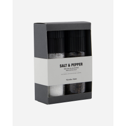 Nicolas Vah - Gift box, Salt &amp; organic black pepper, 60 g.