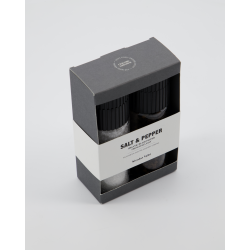 Nicolas Vah - Gift box, Salt &amp; organic black pepper, 60 g.