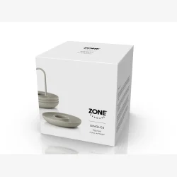 Zone Denmark - Singles ggebger m. holder Dia. 11 x 9,5 cm 4 stk. Mud