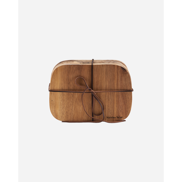 Nicolas Vah - Skrebrdder/Smrebrdder St m/4 stk. Akacietr L: 18.5 H: 1.75 B: 13 cm.