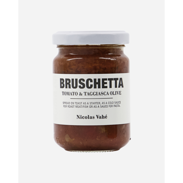 Nicolas Vah - Bruschetta, Tomato &amp; Taggiasca olive, 135 g.