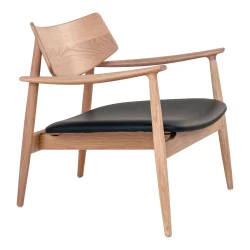 House Nordic - Olvera Loungestol, natur/sort.